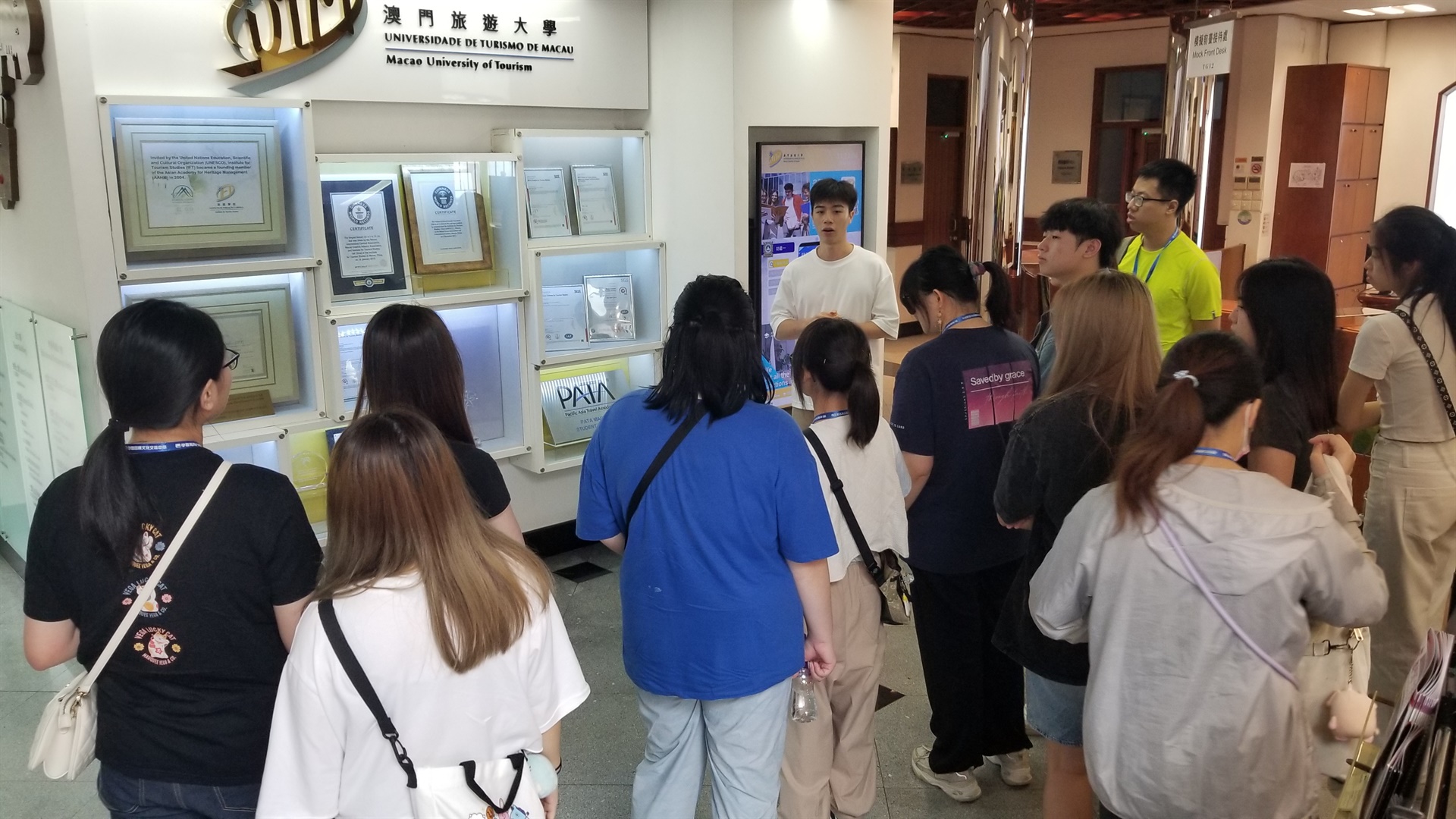 澳旅大為香港專業教育學院開辦研學培訓 (Chinese Only)