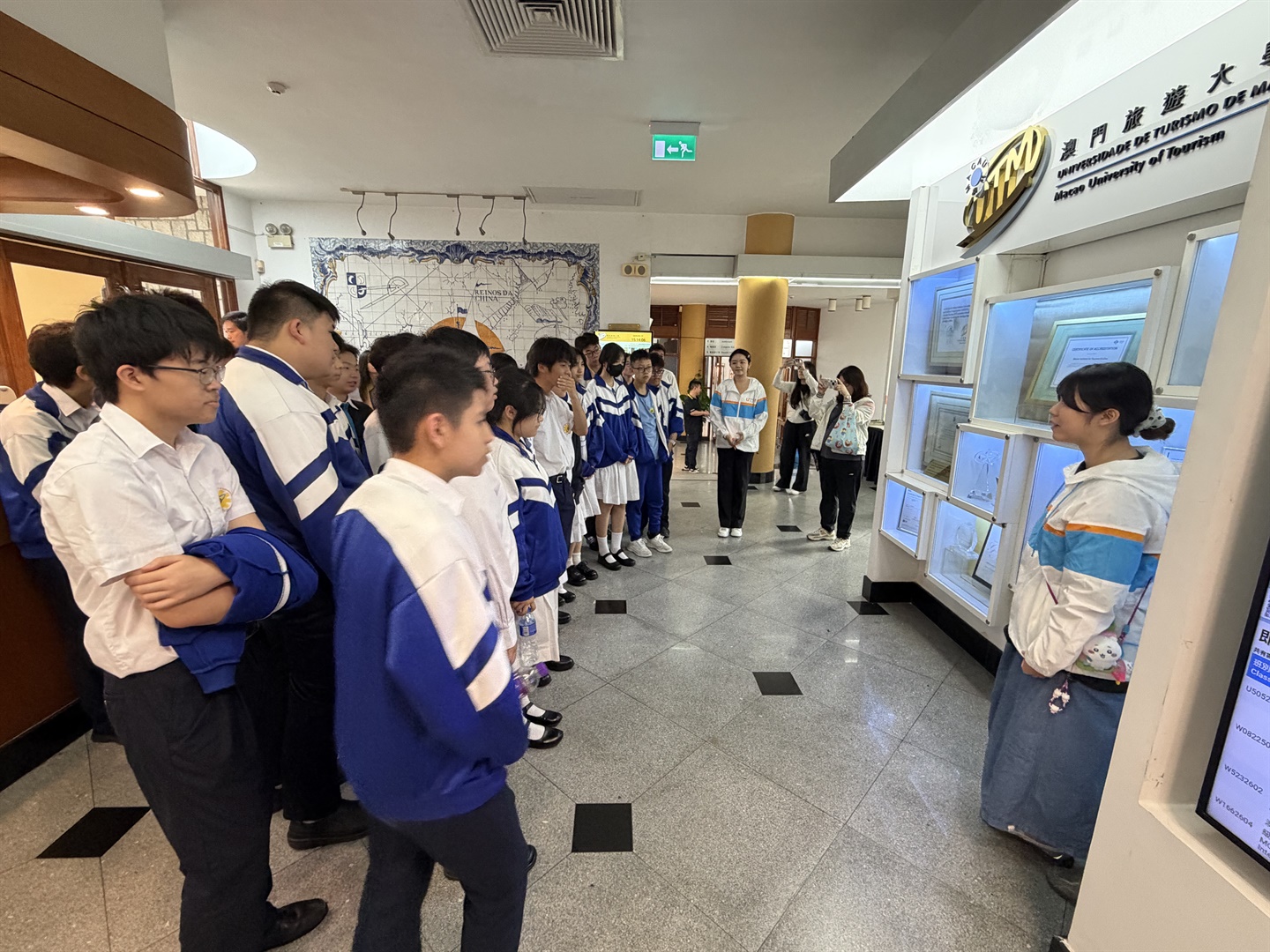 澳旅大為澳門工聯職業技術中學舉辦 “高中專業課程 (三年制) 講解會” (Chinese Only)