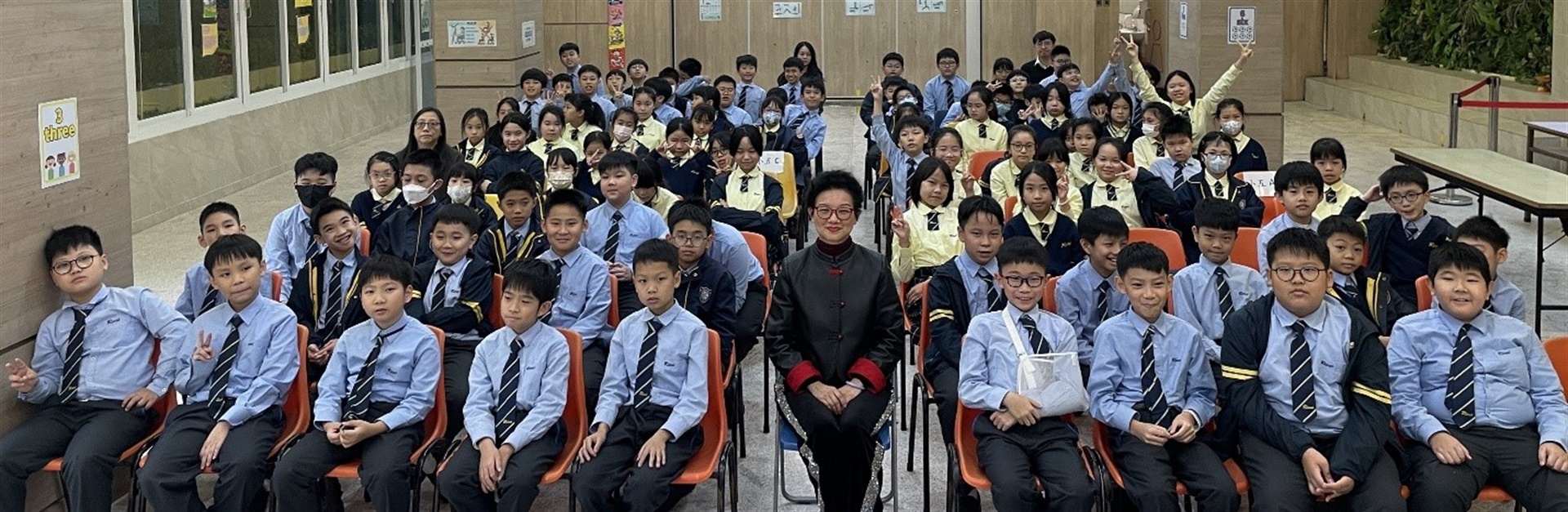 童聲童氣 粵講粵勁——澳旅大為利瑪竇小學舉辦家國情懷講座(Chinese Only)