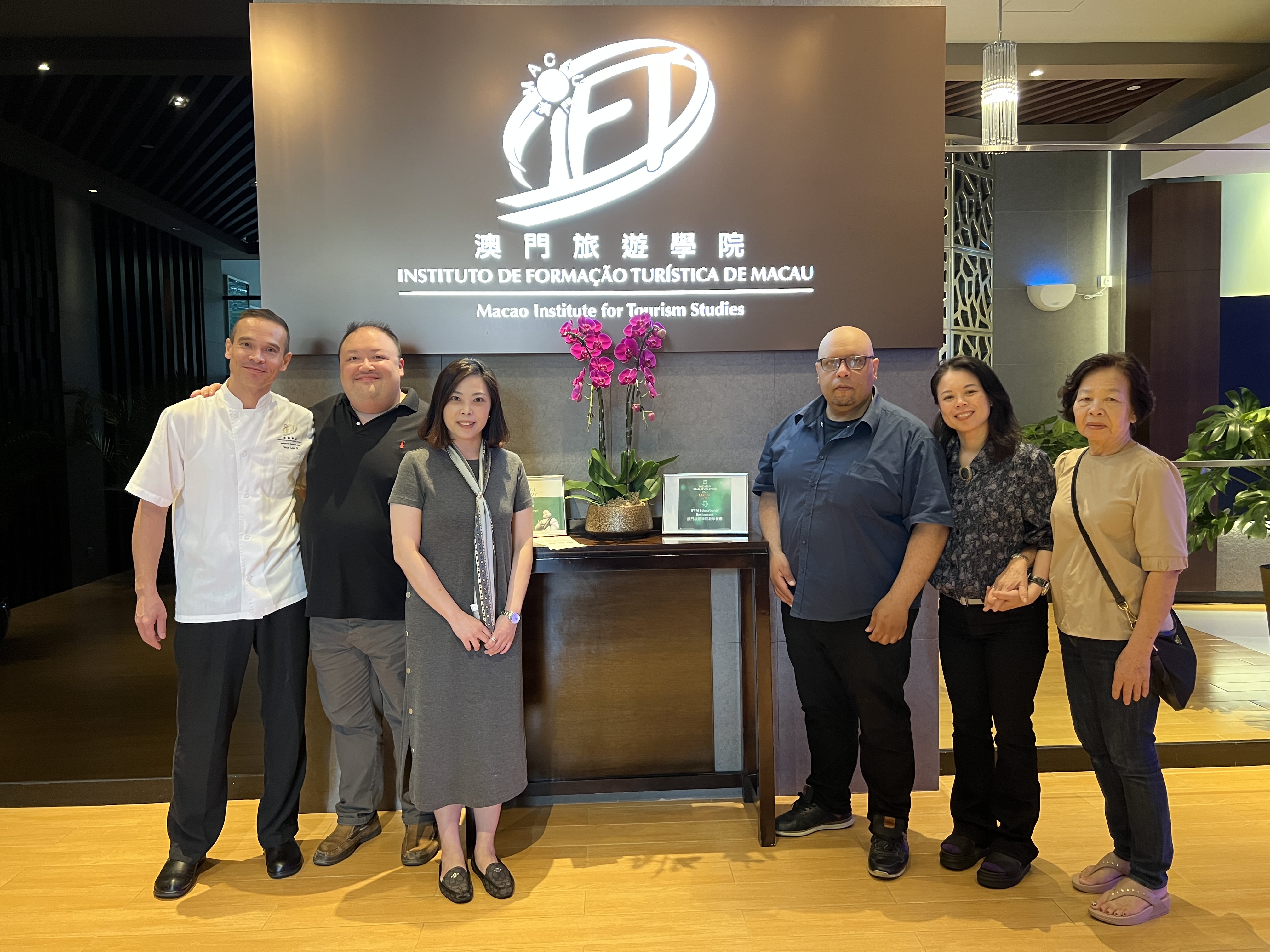 Guest lecture on menu design by head chef of award-winning restaurant in the UK