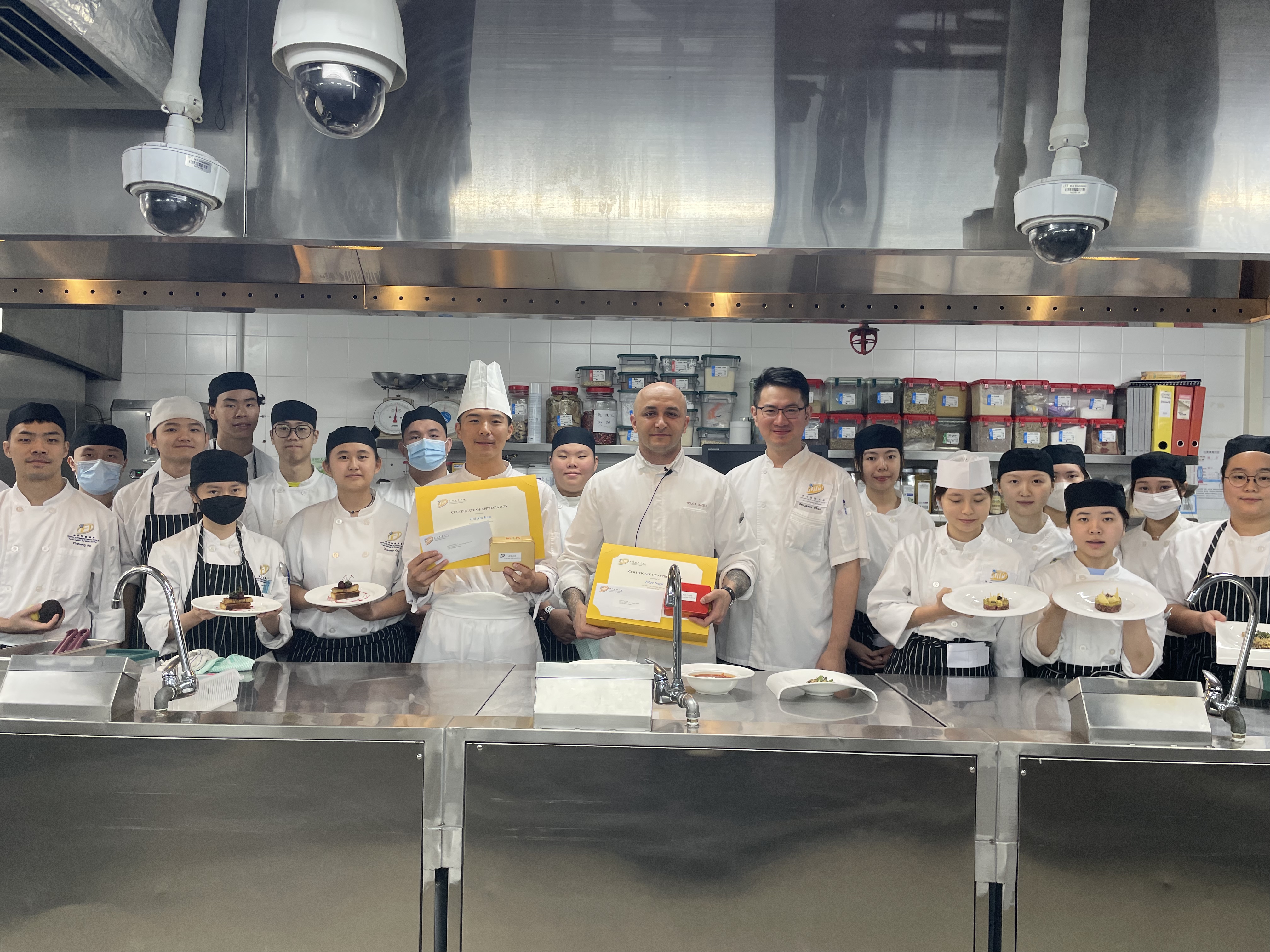 Cooking Demonstration on European Cuisine