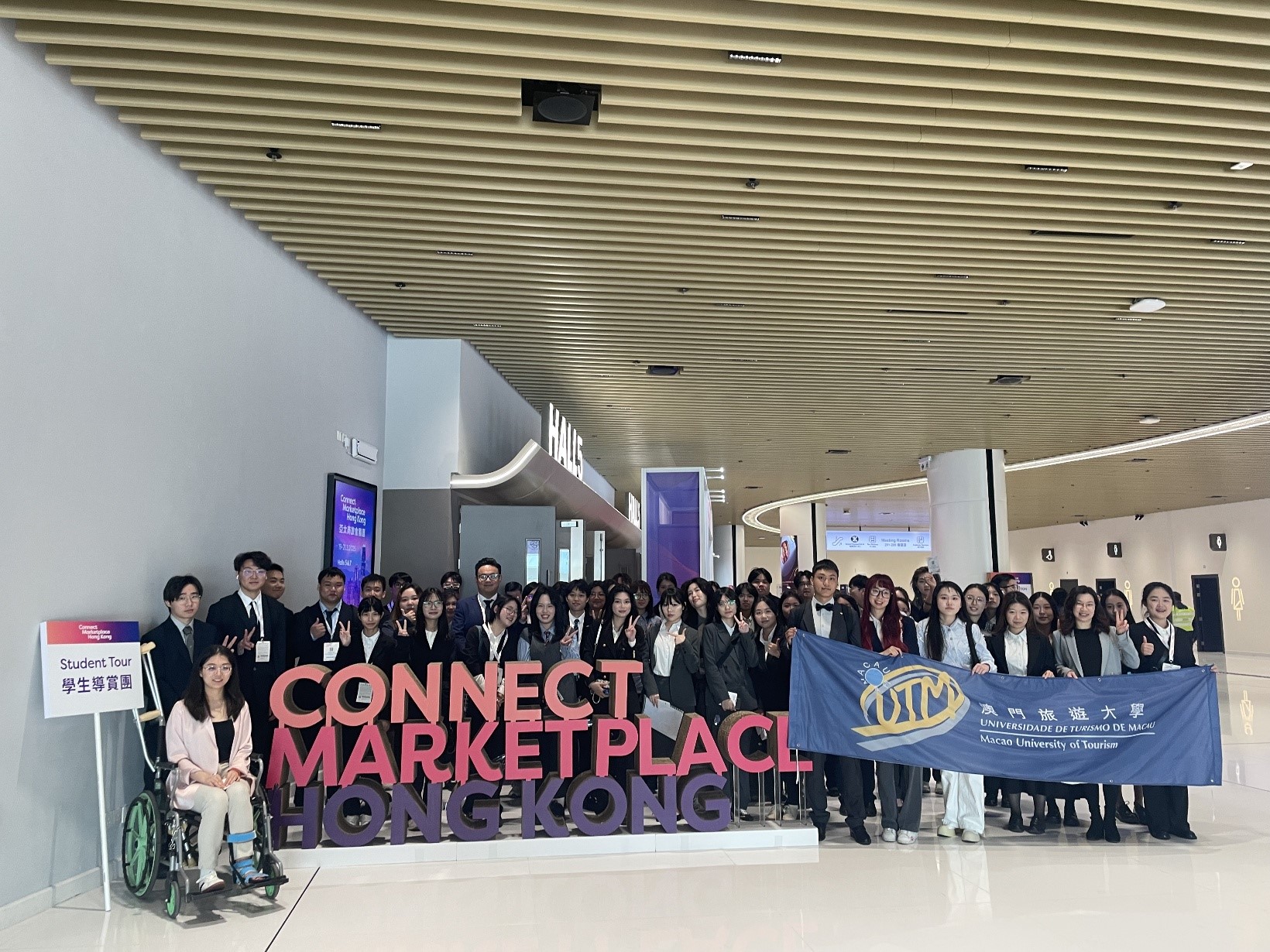 Macao University of Tourism Students Visited “Connect Marketplace Hong Kong” to Deepen Industry-Academia Collaboration