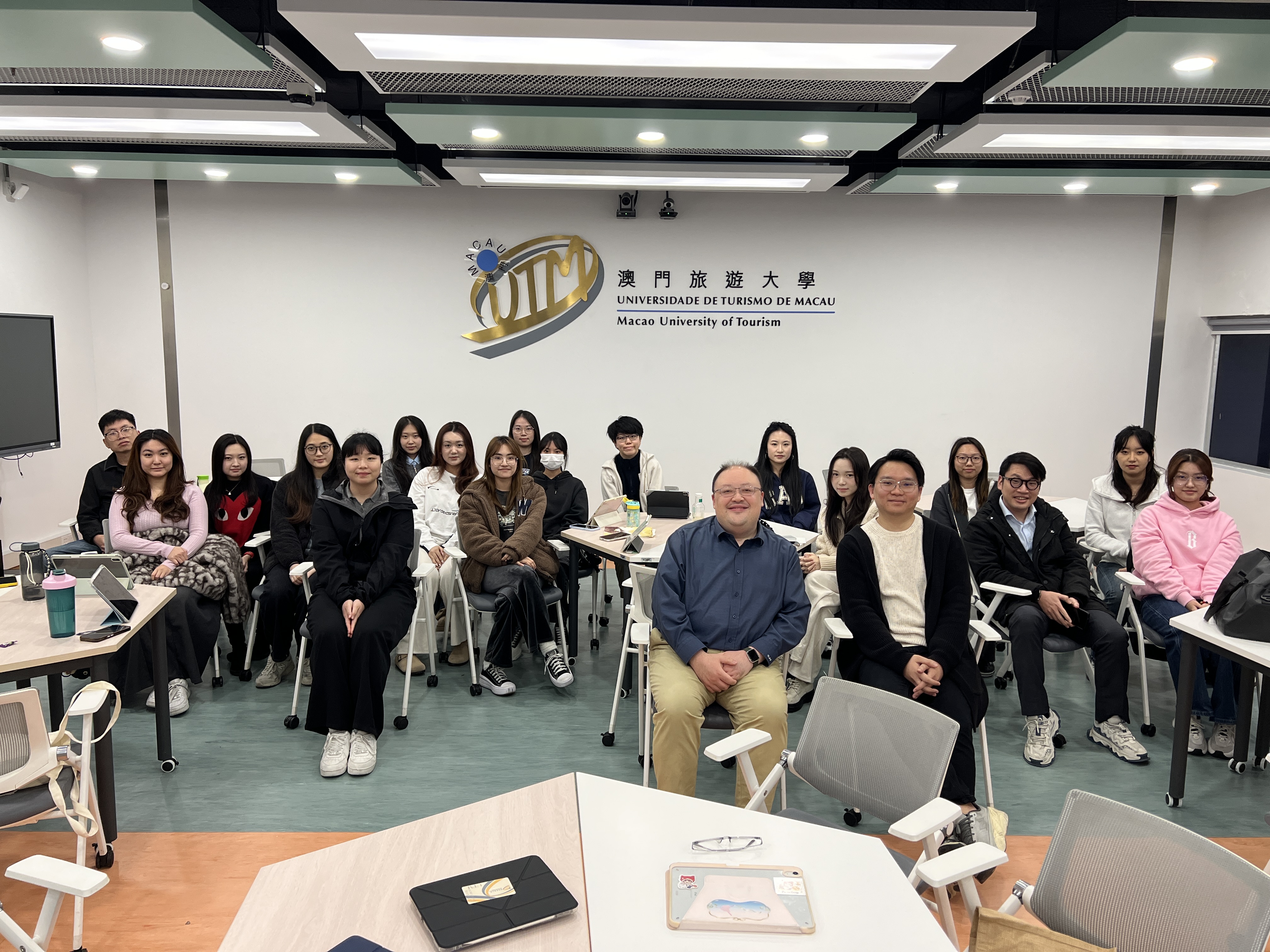 Master’s students learnt about the importance of space in event production