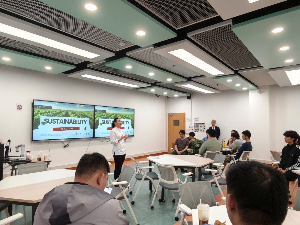 Melco Macau’s Safa Rodas Inspires UTM Culinary Students with Talk on Sustainability