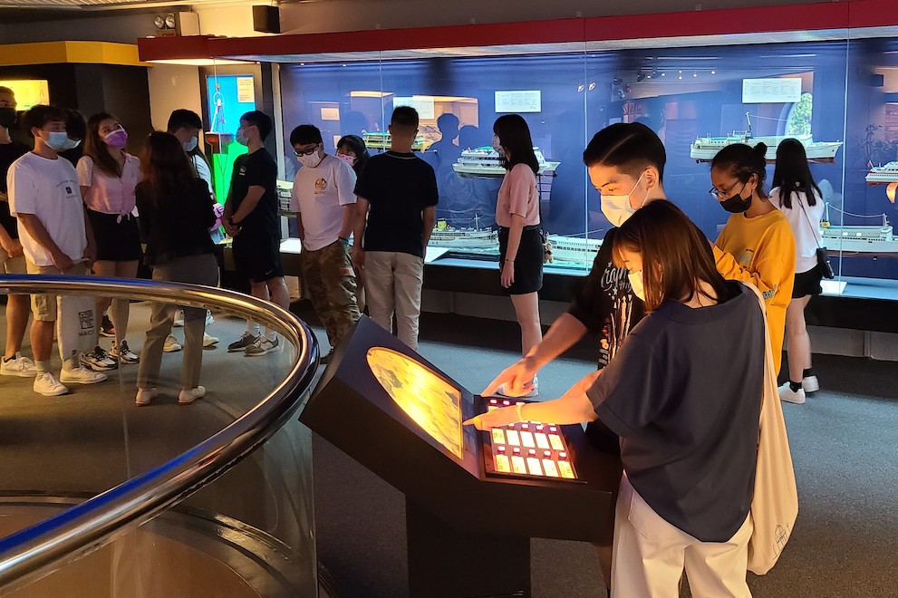 Maritime Museum tour provides IFTM students with hands-on experience of visitor management practices