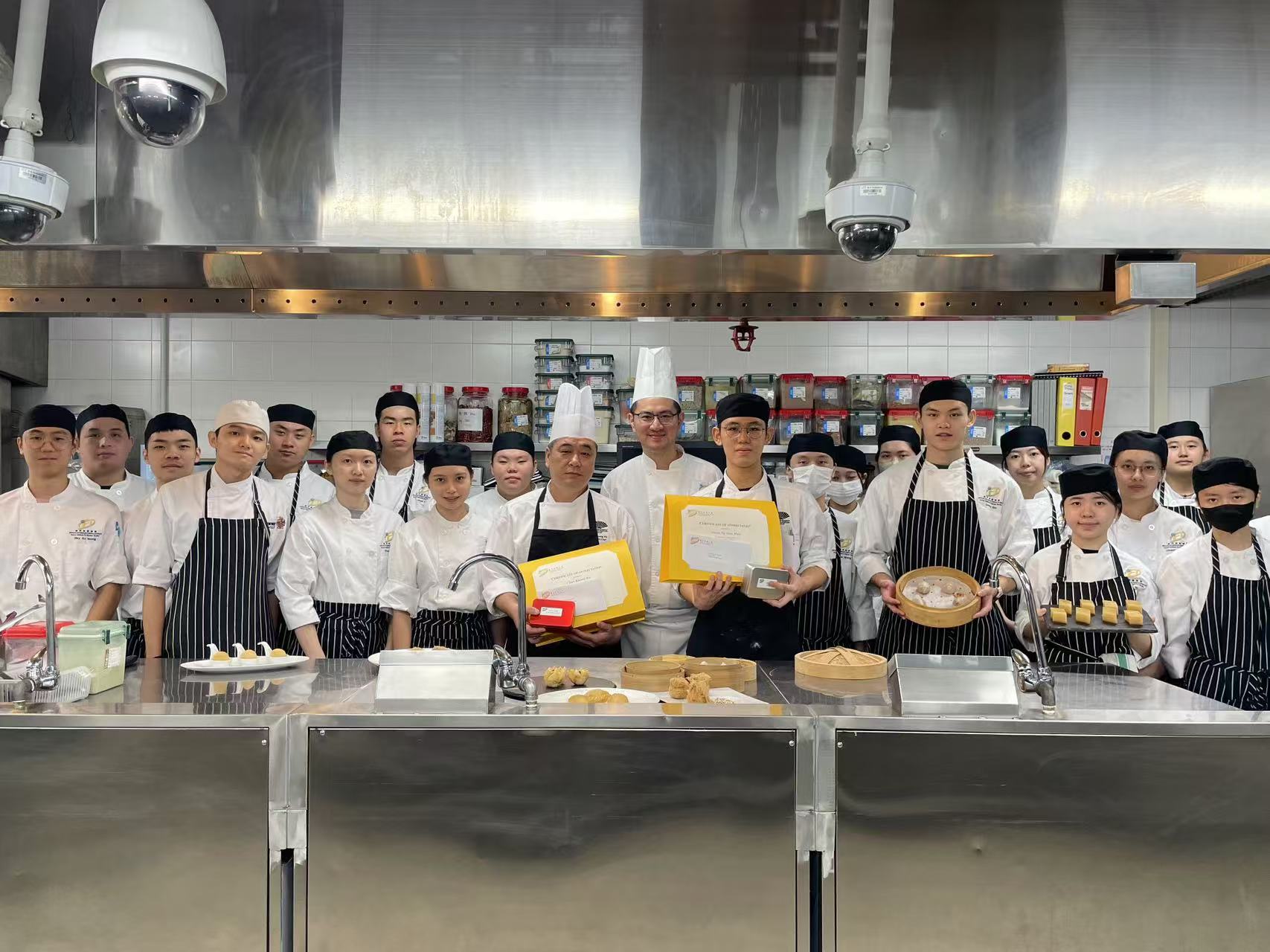 中菜烹饪示范 - 点心