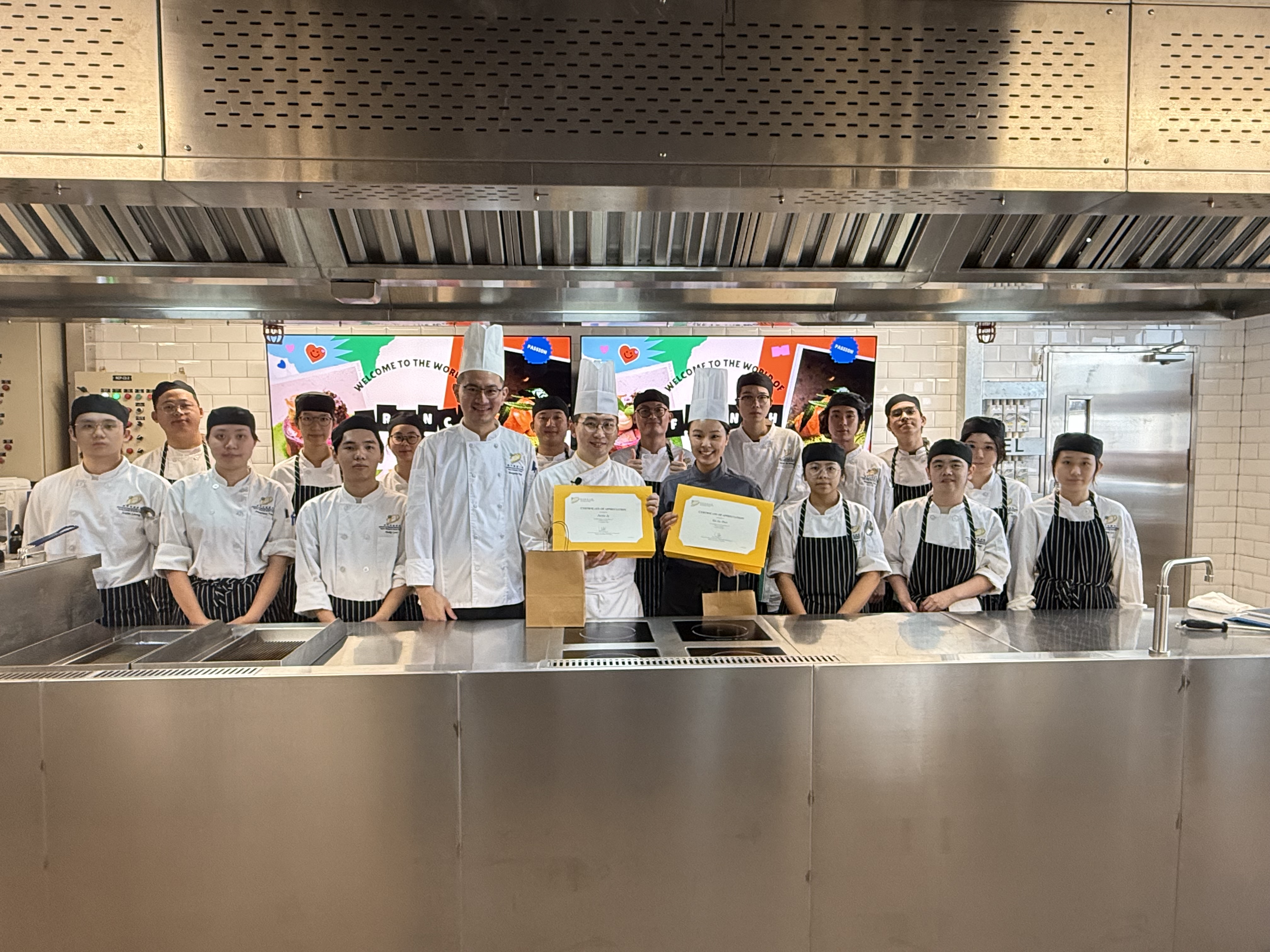 法国菜烹饪示范