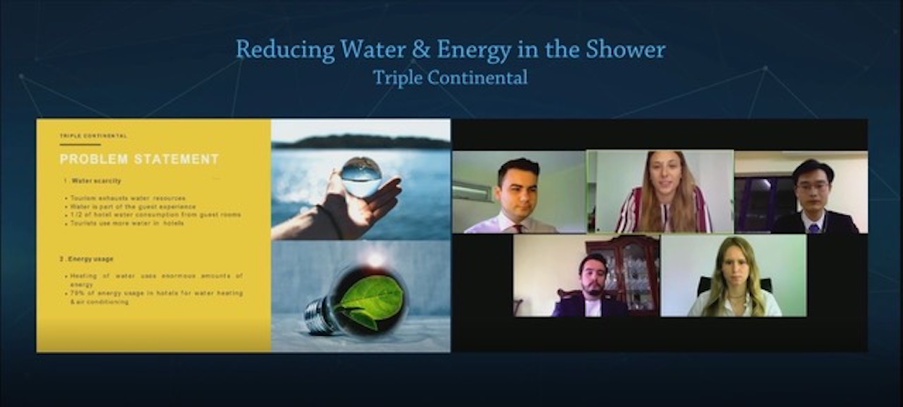 Team featuring IFTM student scoops second place award at Young Hoteliers Summit Challenge