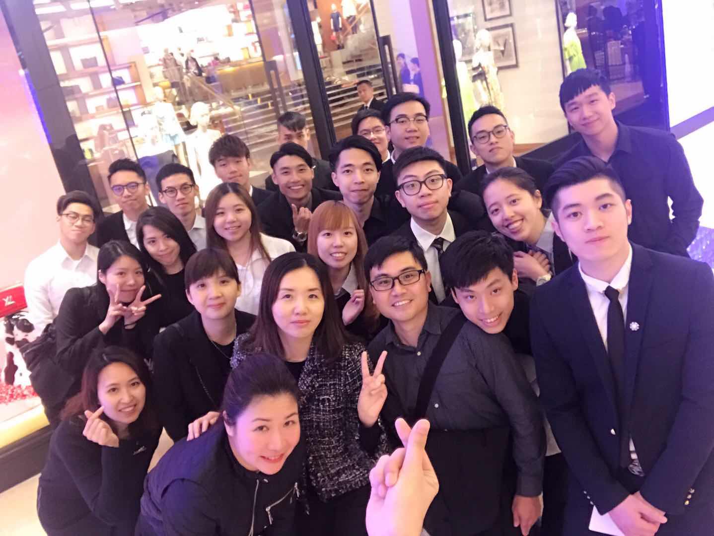 Visiting Louis Vuitton