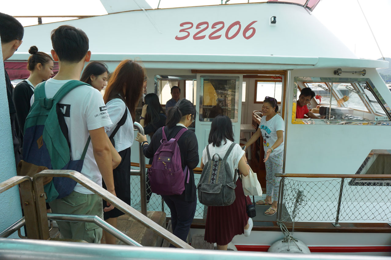 Visiting Sai Kung Hong Kong for TSMT213 Travel Service Management