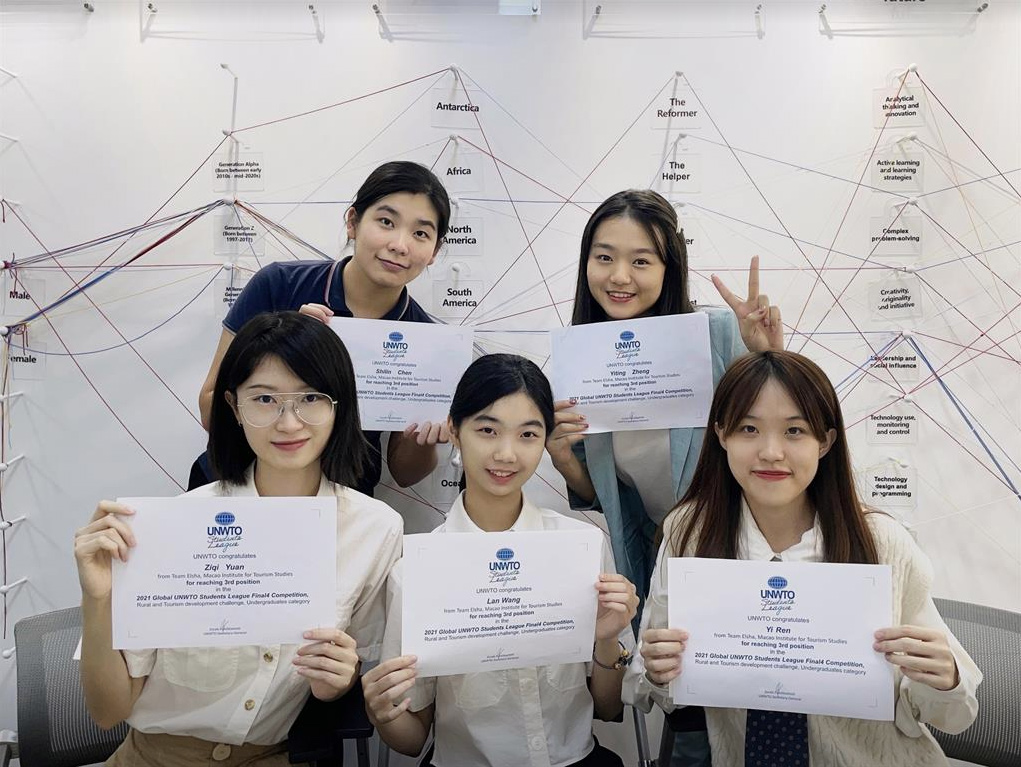 喜讯！澳门旅游学院学子荣获世界级奖项!