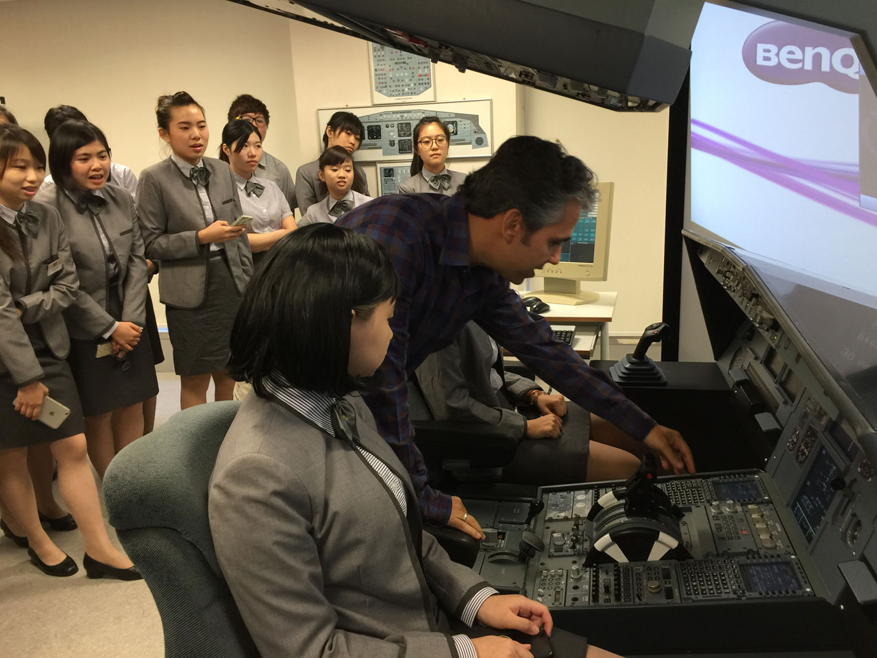 Visiting Air Macau in TSMT212 Passenger Transport Management