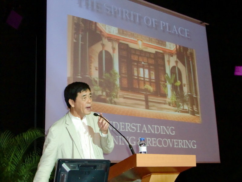 Public Lecture – "WHAT IS THE SPIRIT OF PLACE?"