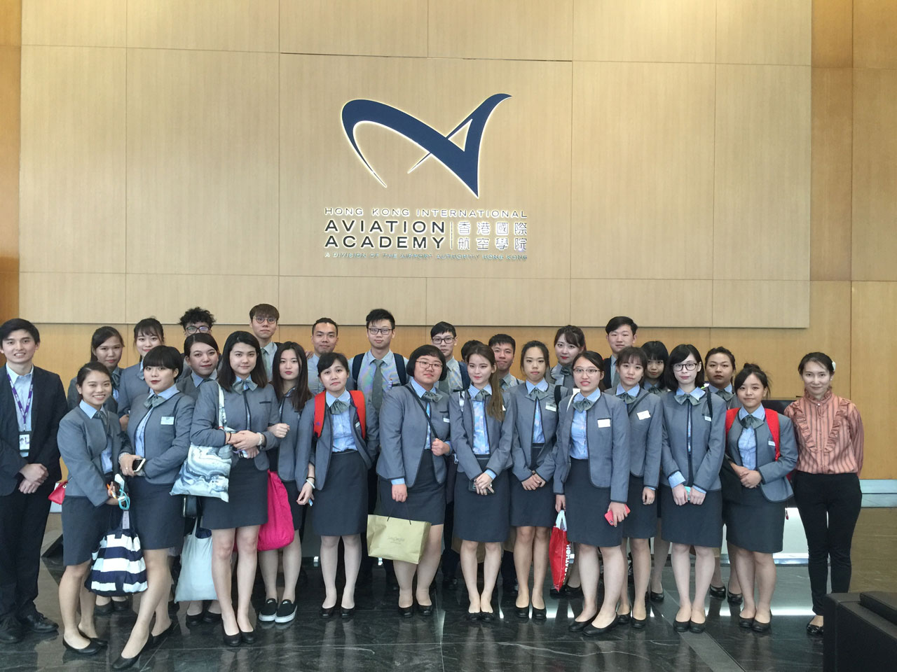 Visiting Hong Kong International Airport for TSMT212 Passenger Transport Management